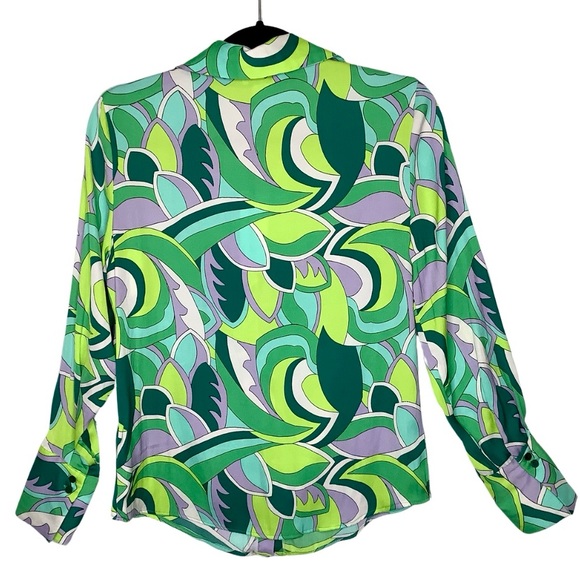 NWT Rachel Zoe Long Sleeve Burton Down - Picture 2 of 9